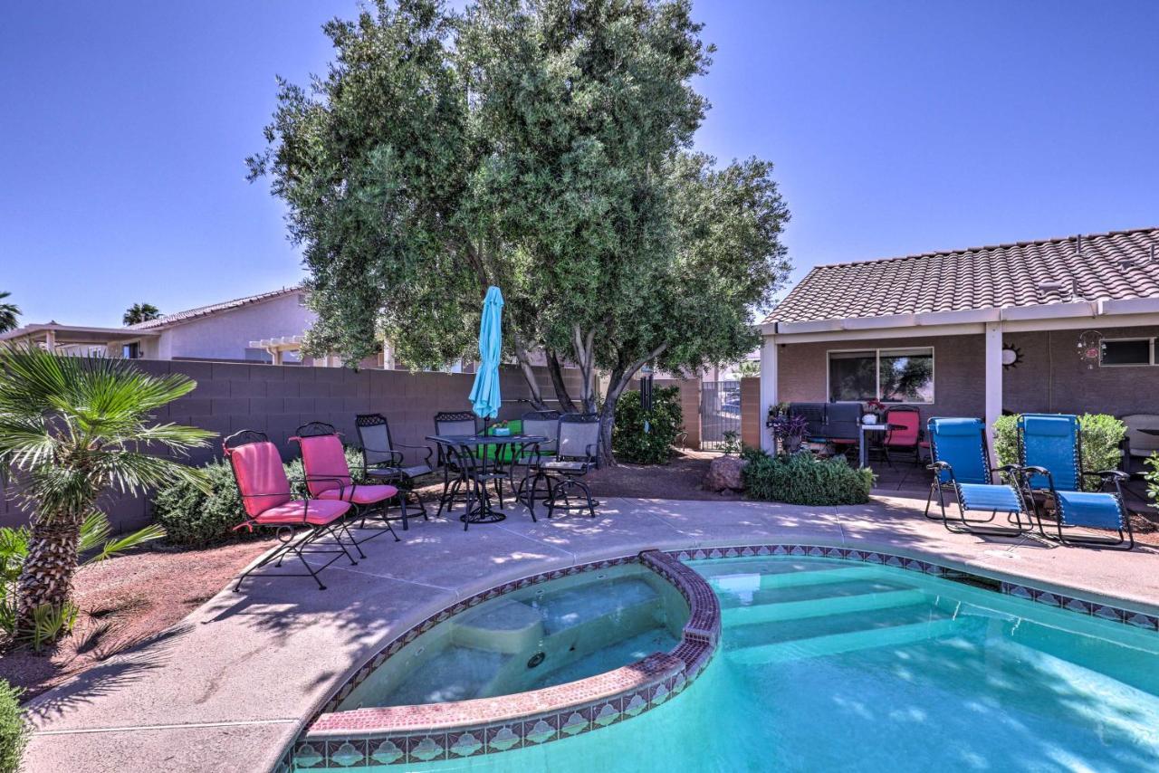 Henderson Home With Pool And Mountain, Strip Views! 拉斯维加斯 外观 照片